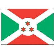 5'x8' Burundi U.N. Nylon Outdoor Flag - Style B