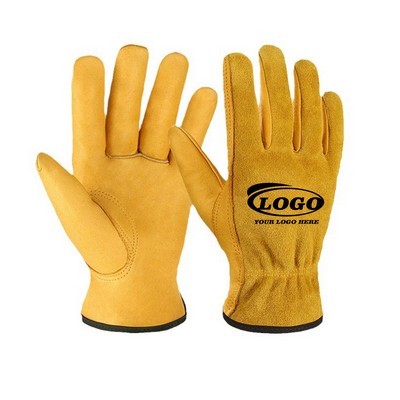 Leather Work Gloves
