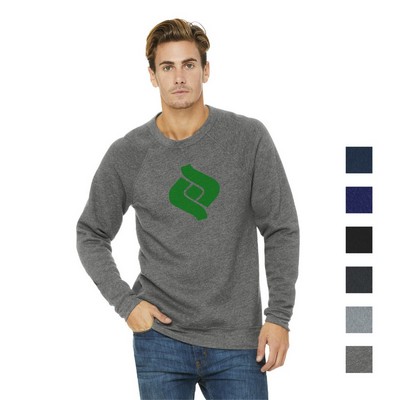 BELLA+CANVAS® Unisex Sponge Fleece Raglan Sweatshirt