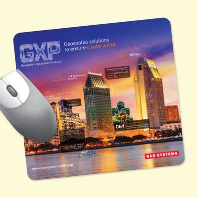 Vynex® Heavy Duty 7.5"x8"x1/8" Hard Surface Mouse Pad