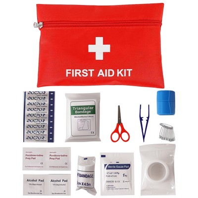 Emergency First Aid Kit with Pouch
