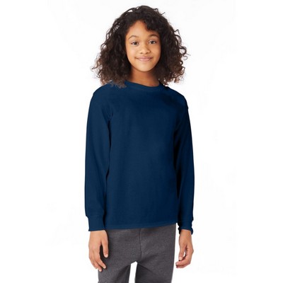 Hanes Youth Authentic-T Long-Sleeve T-Shirt