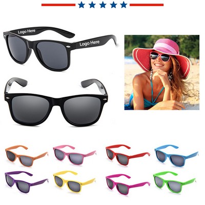 Neon Rubberized Sunglasses