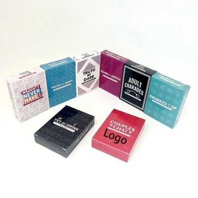 Perfect Blend Of Social Challenge Cards For Party In Stock