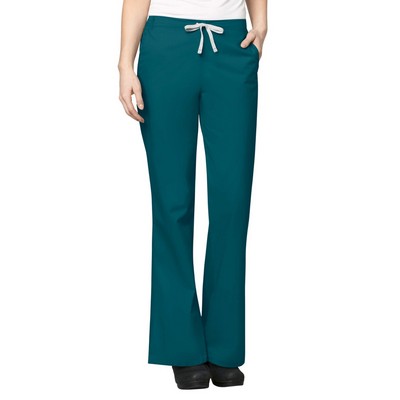 WonderWink Women's WonderWork Flare Leg Drawstring Scrub Pant