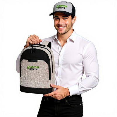 RejuVe X-PAK Recycled Heather Executive Backpack