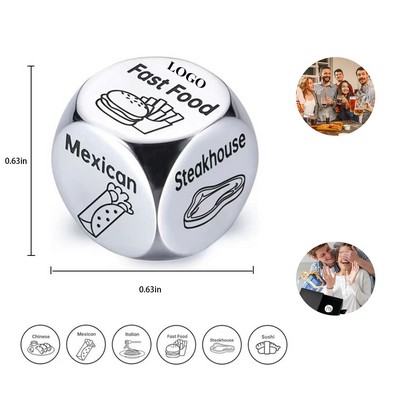Stainless Steel Decision Dices