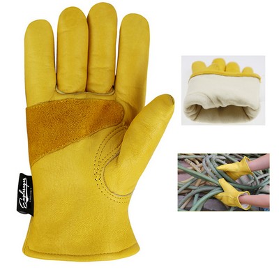 Heavy Duty Leather Work Gloves