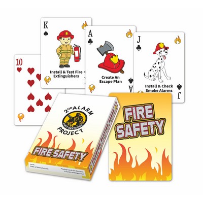Fire Safety Playing Card Deck