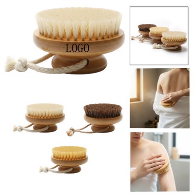 Bamboo Pig Bristle Bath Brush