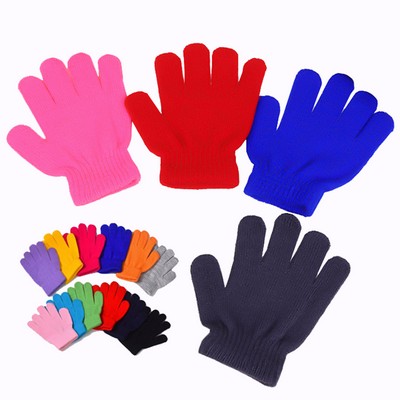Kids Knitted Gloves