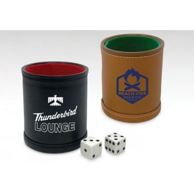 Custom Leatherette Dice Cup