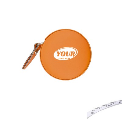 60" Leather Retractable Measure Tape