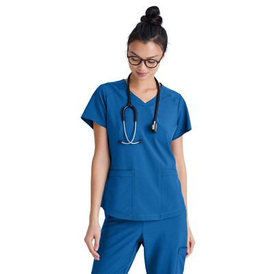Grey's Anatomy Evolve Stretch - Women's Two-Pocket V-Neck Rhythm Scrub Top