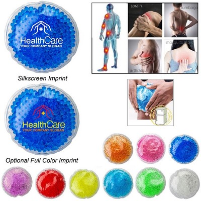 Round Gel Beads Hot or Cold Packs