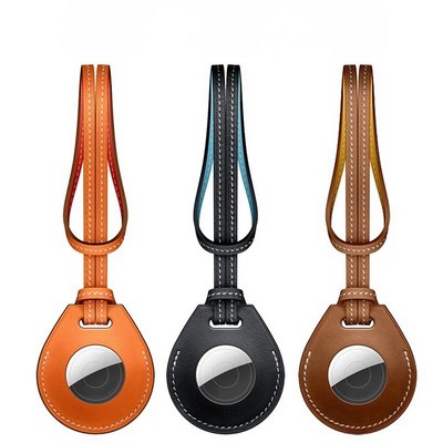 Air Tag Keychain/Lanyard-Genuine Leather