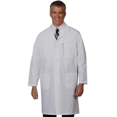 Fashion Seal - Men's Three-Pocket 39" Staff-Length Lab Coat