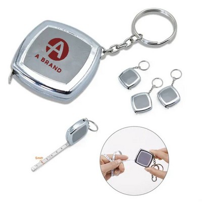 Cute Mini Tape Measure Keychain