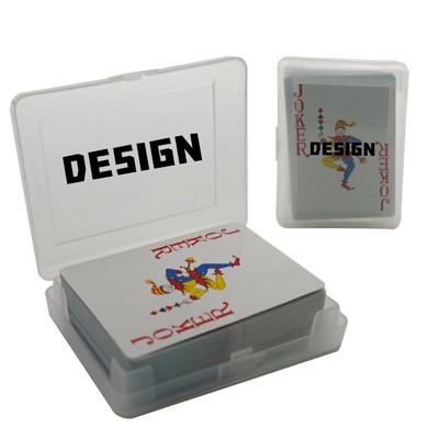Playing Cards With Clear Case