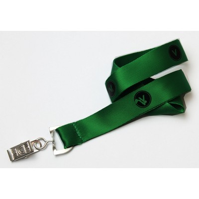 5/8" Frost Green Nylon Lanyard (15 Mil)
