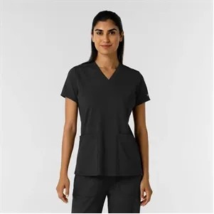 Wonder Wink Renew Knit Women's 2-Pocket Scrub Top