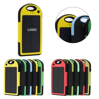 5000mAh Solar Power Bank