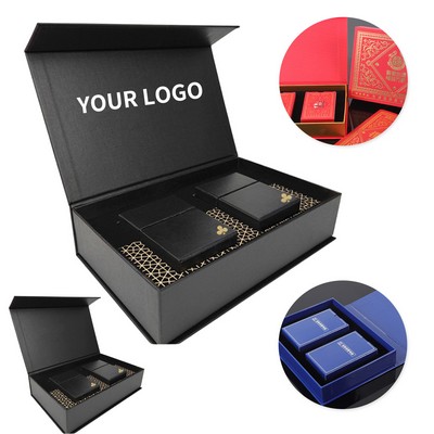 350GSM Core Paper Standard Playing Card Magnetic Box