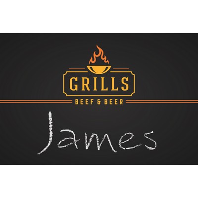 Sacramento Reusable Chalkboard Badge (Standard Size 3" x 2")