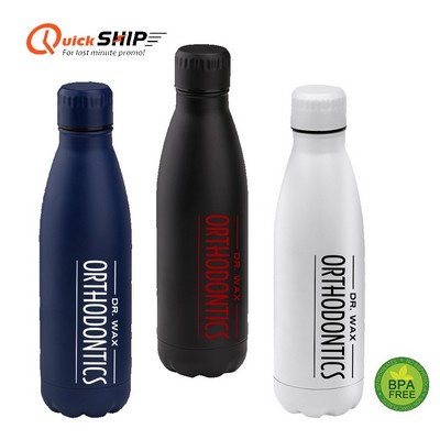Mugu 17oz Stainless Steel Water Bottle