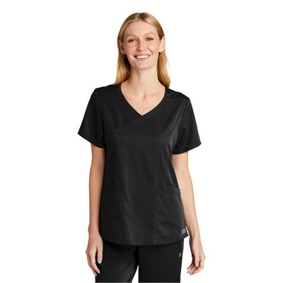 Wink® Women's Premiere Flex™ Mock Wrap Top