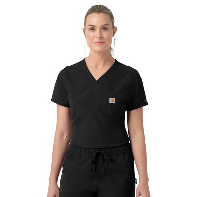 Carhartt Scrubs - Rugged Flex FLD & RSCU - Women's Five-Pocket Tuck-in Scrub Top