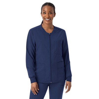 ScrubJoy Fit-4-All - Unisex 7-Pocket Scrub Jacket