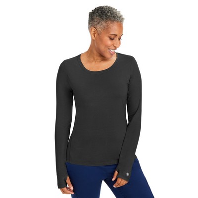 Healing Hands - HH Knits - Women's Pocketless Mackenzie Crew Neck Underscrub Tee