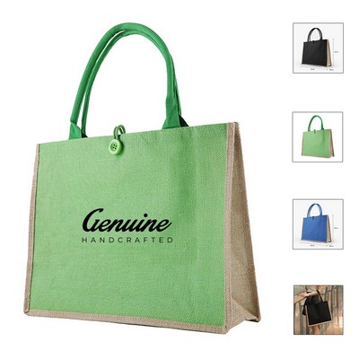 Eco-Friendly Burlap Tote Bag