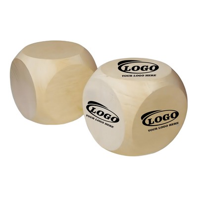 Custom 6 Sides Wooden Dice