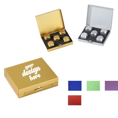 Metal Game Dice Set