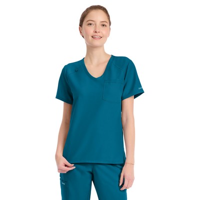 Cherokee - WW Originals Ultra - Women's 1-Pocket Tuck-In V-Neck Top