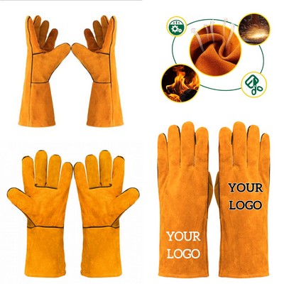 Premium Cowhide Leather Welding Gloves