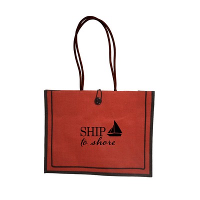 Milan Jute Tote Bag