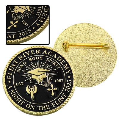 Custom Metal Award Lapel Badge