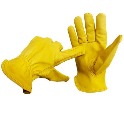 Cowhide Leather Work Gloves