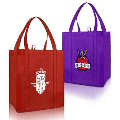 Large Non Woven Grocery Tote Bag ( Ocean )