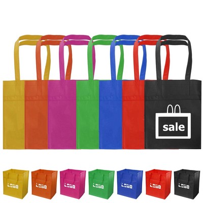 Non Woven Tote Bag With Bottom Plastic Insert