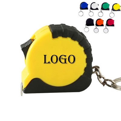 3' Mini Measure Tape With Keychain