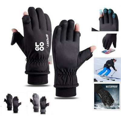 Cozy Touchscreen Fingerless Gloves