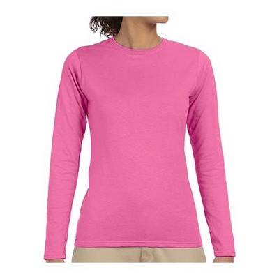 Gildan® SoftStyle 4.5 Oz. Junior Fit Long Sleeve Tee Shirt