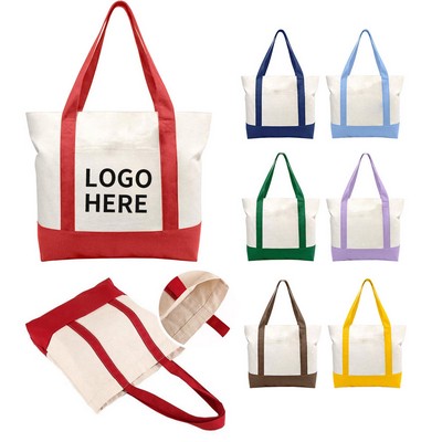 Personalized Heavy-Duty 16oz Canvas Totes