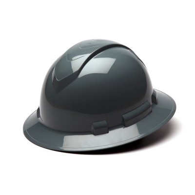 Pyramex Ridgeline 4-Point Ratchet Full Brim Hard Hat