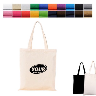 Canvas Grocery Shopping Tote Bag